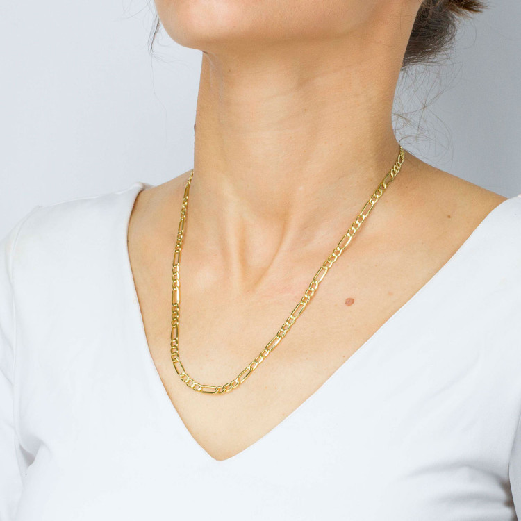 Łańcuszek ze złota figaro