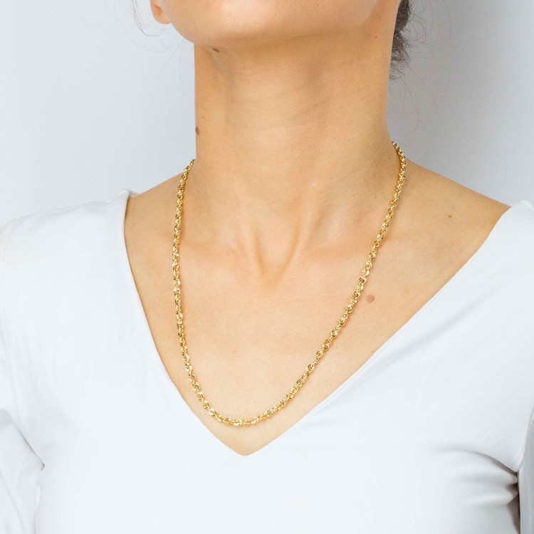 Łańcuszek ze złota kord