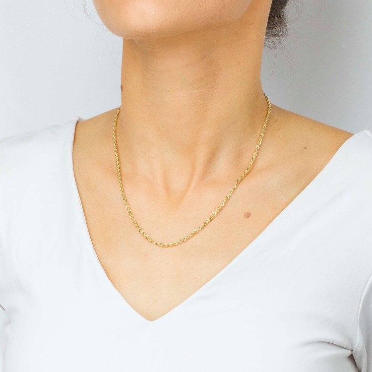 Łańcuszek ze złota kord