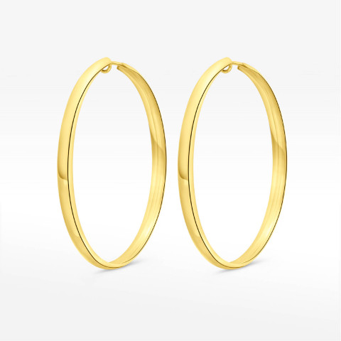 Kolczyki ze złota 5.0cm koła