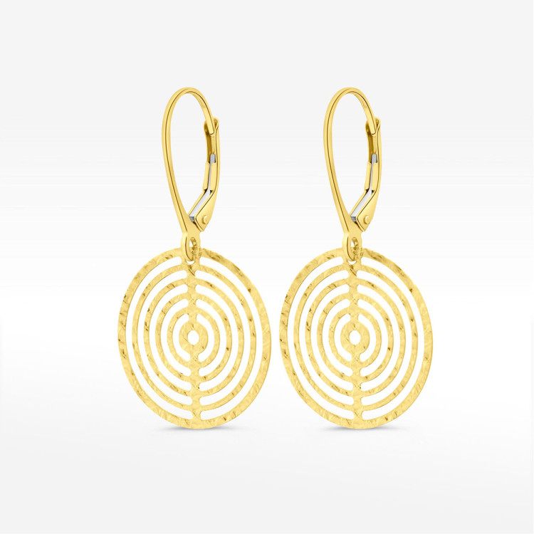 Kolczyki ze złota wiszące