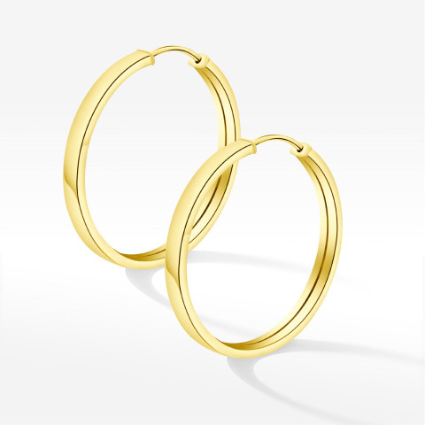 Kolczyki ze złota 2.9cm koła