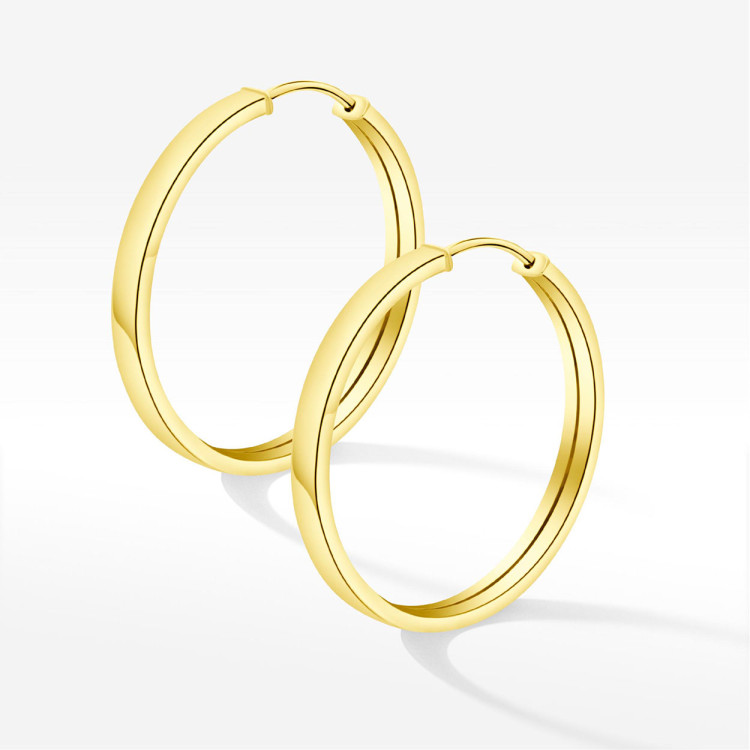 Kolczyki ze złota 2.9cm koła