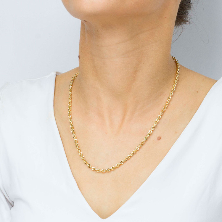 Łańcuszek ze złota kord