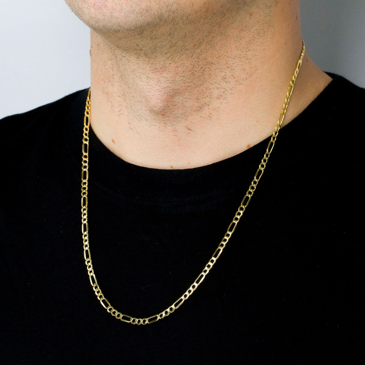 Łańcuszek ze złota figaro