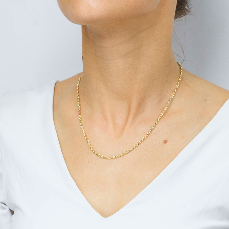 Łańcuszek ze złota kord