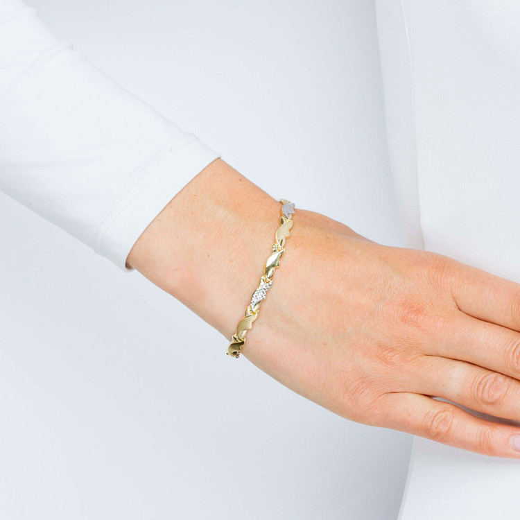 Bransoletka ze złota