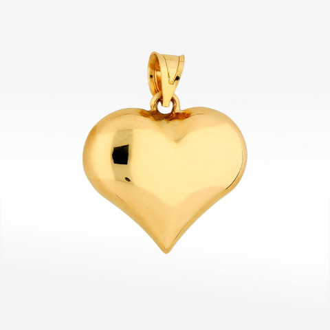 Zawieszka ze złota serce
