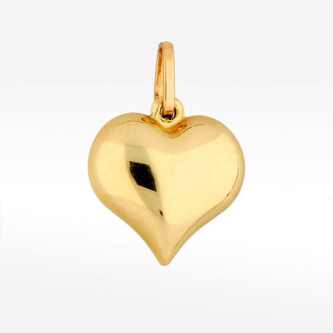 Zawieszka ze złota serce