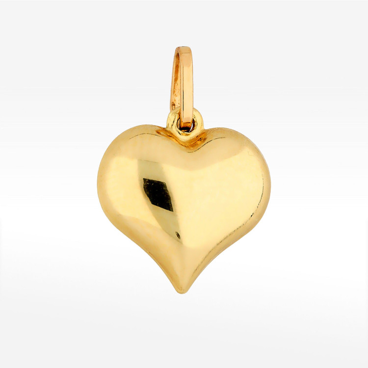 Zawieszka ze złota serce