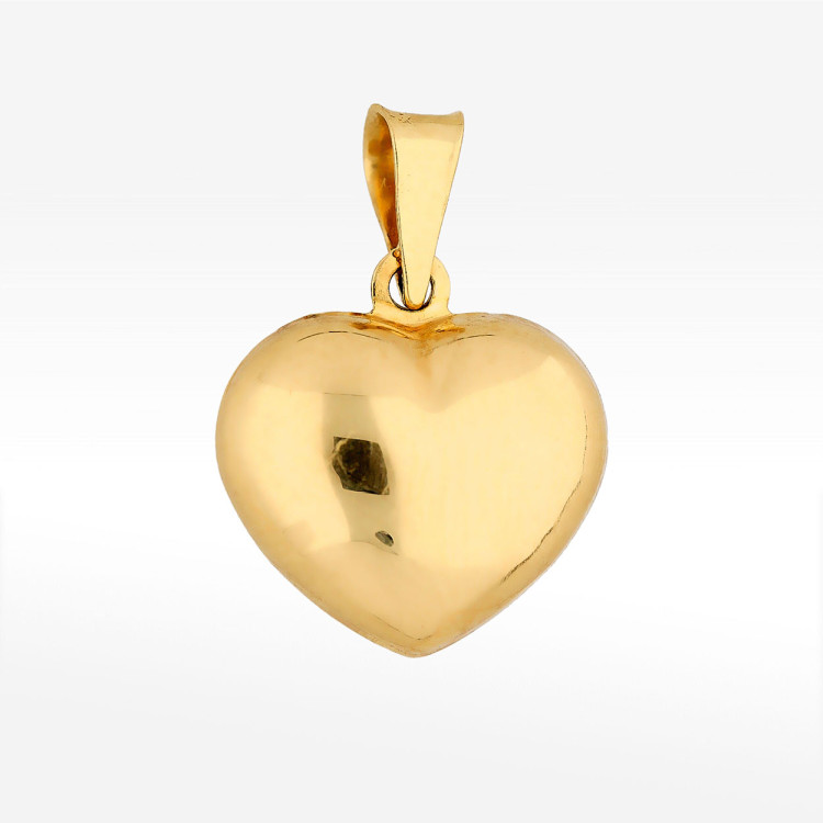 Zawieszka ze złota serce