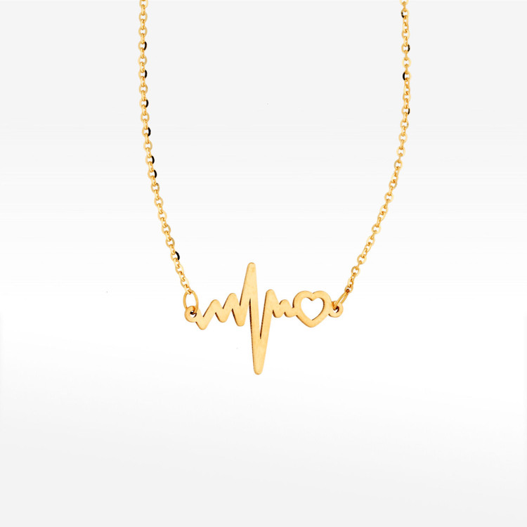 Naszyjnik ze złota 42-45cm puls życia