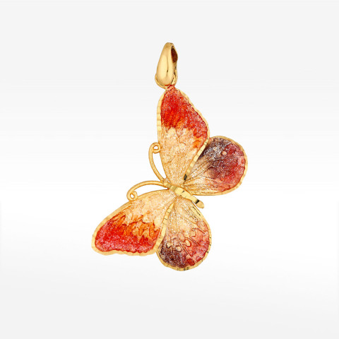Zawieszka ze złota motyl