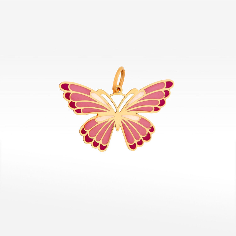 Zawieszka ze złota motyl