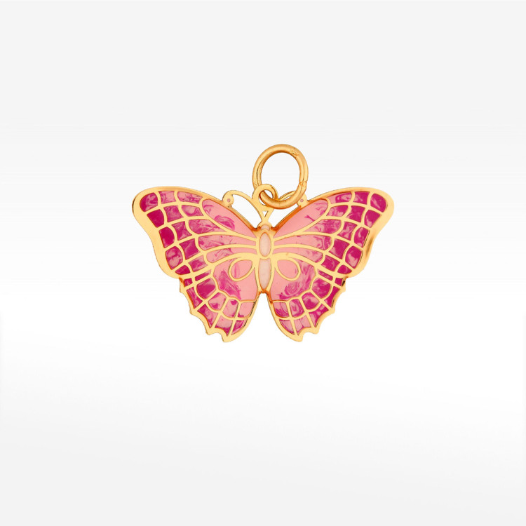 Zawieszka ze złota motyl