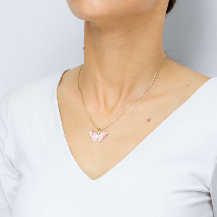 Zawieszka ze złota motyl