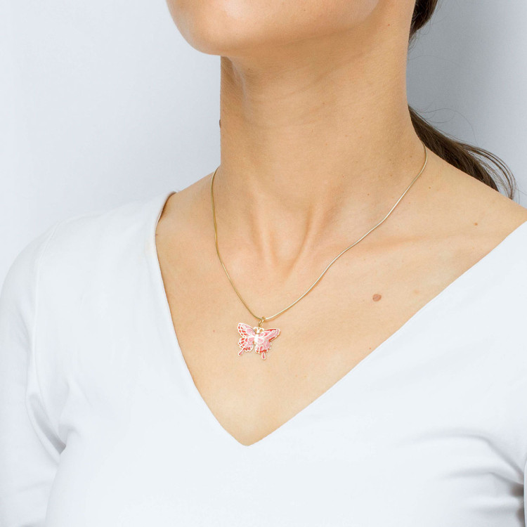 Zawieszka ze złota motyl