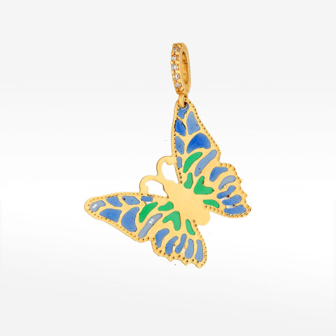 Zawieszka ze złota motyl