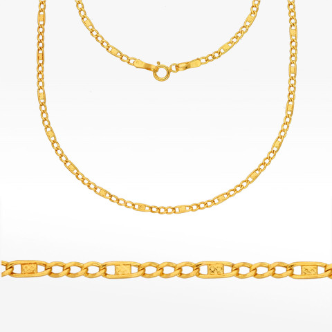 Łańcuszek ze złota figaro