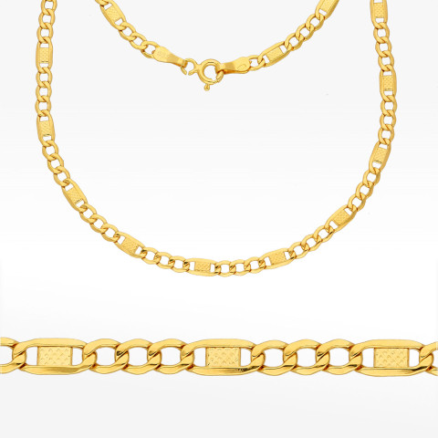 Łańcuszek ze złota figaro