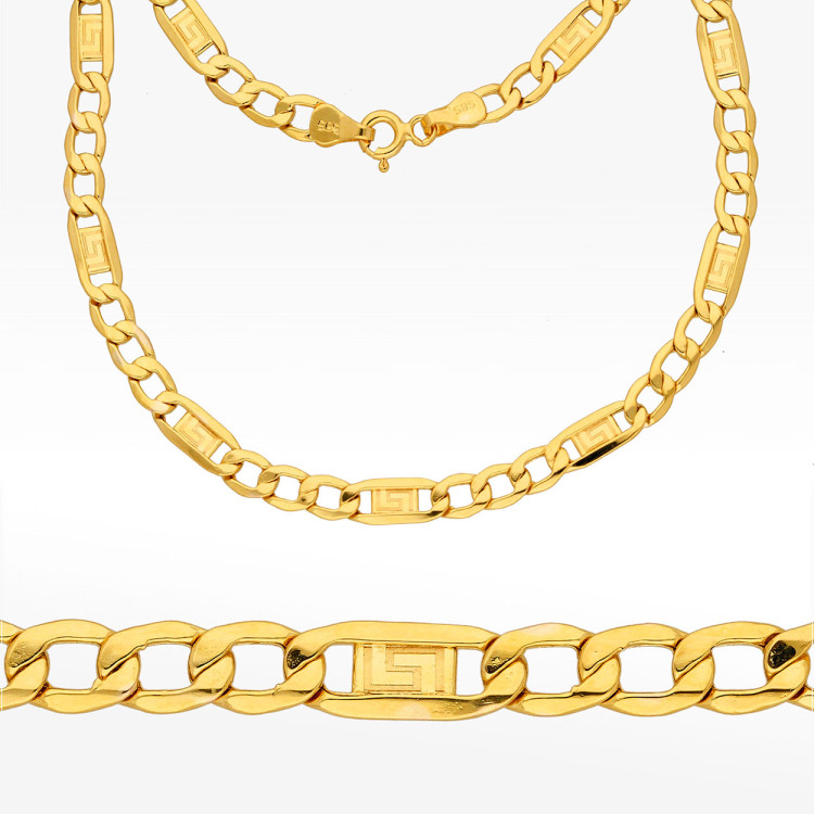 Łańcuszek ze złota figaro