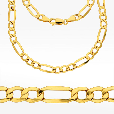 Łańcuszek ze złota figaro