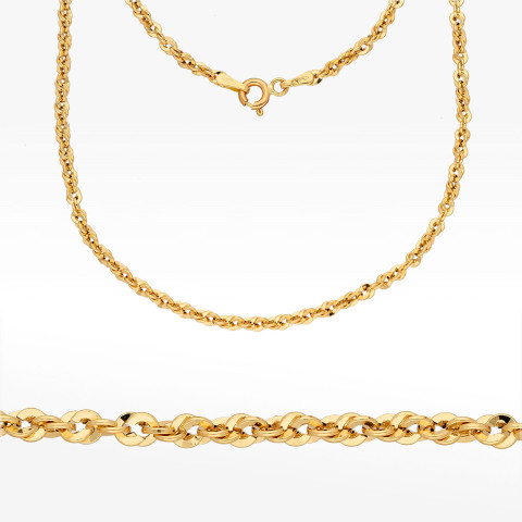 Łańcuszek ze złota kord