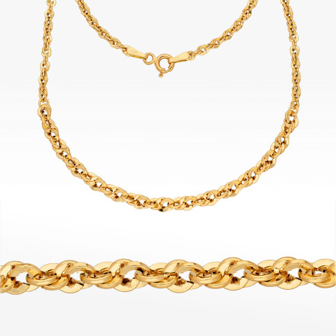 Naszyjnik ze złota 45cm