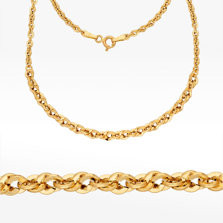 Naszyjnik ze złota 45cm