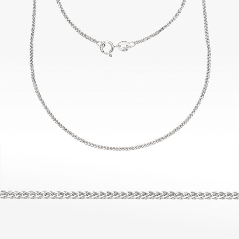 Łańcuszek ze złota lisi ogon