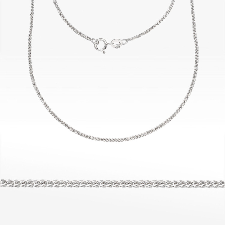 Łańcuszek ze złota lisi ogon