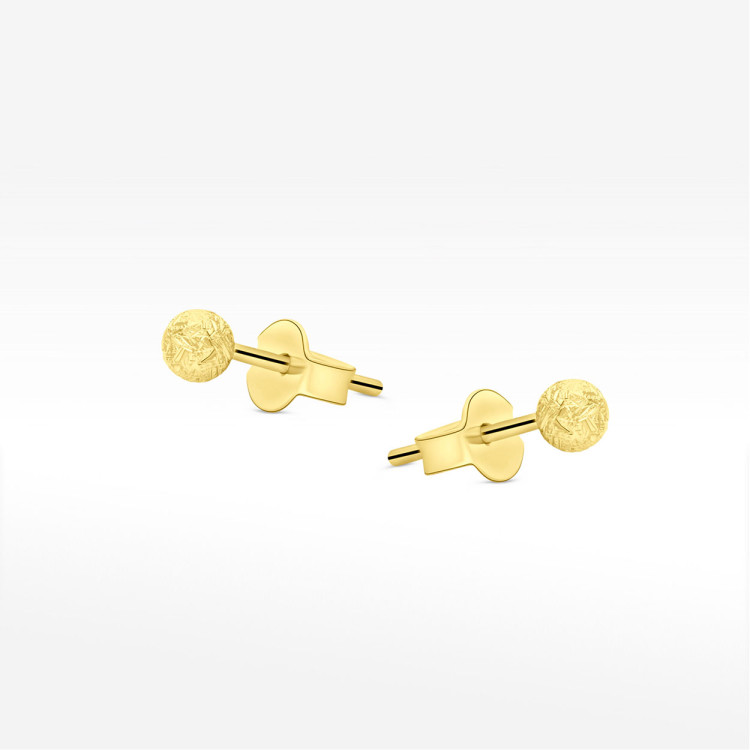 Kolczyki ze złota kulki