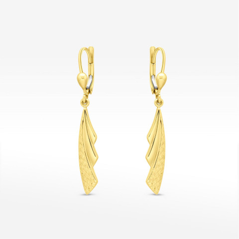 Kolczyki ze złota wiszące