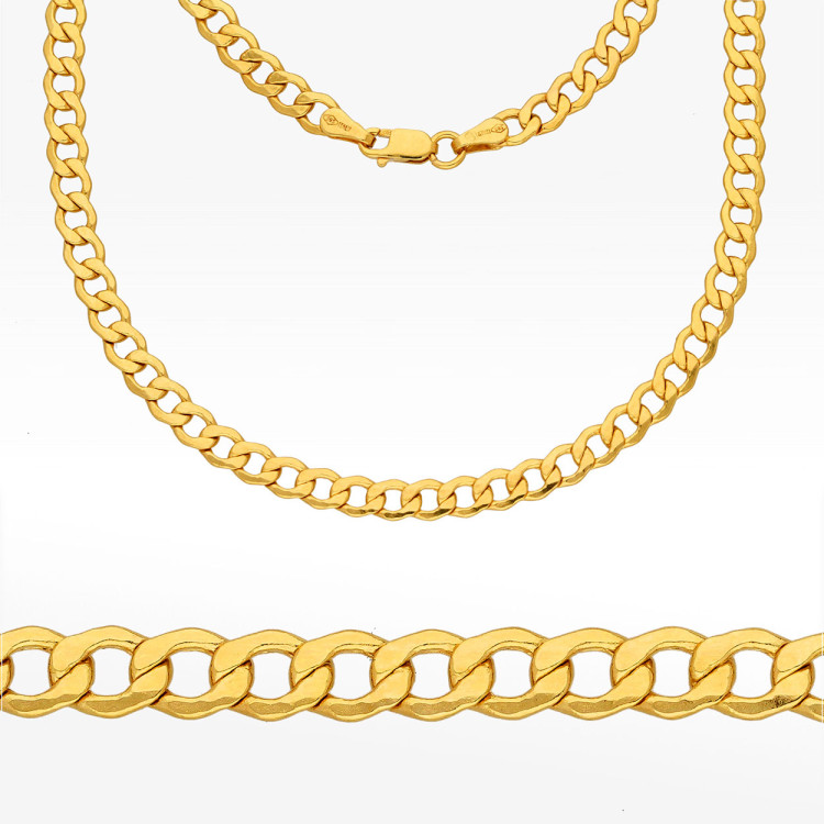 Łańcuszek ze złota pancerka