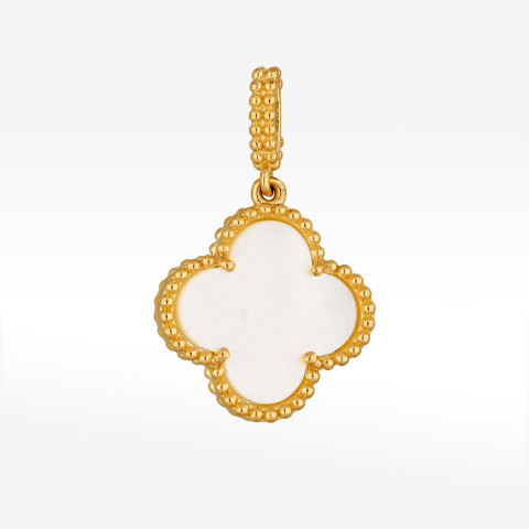 Zawieszka ze złota z masą perłową 14.5mm