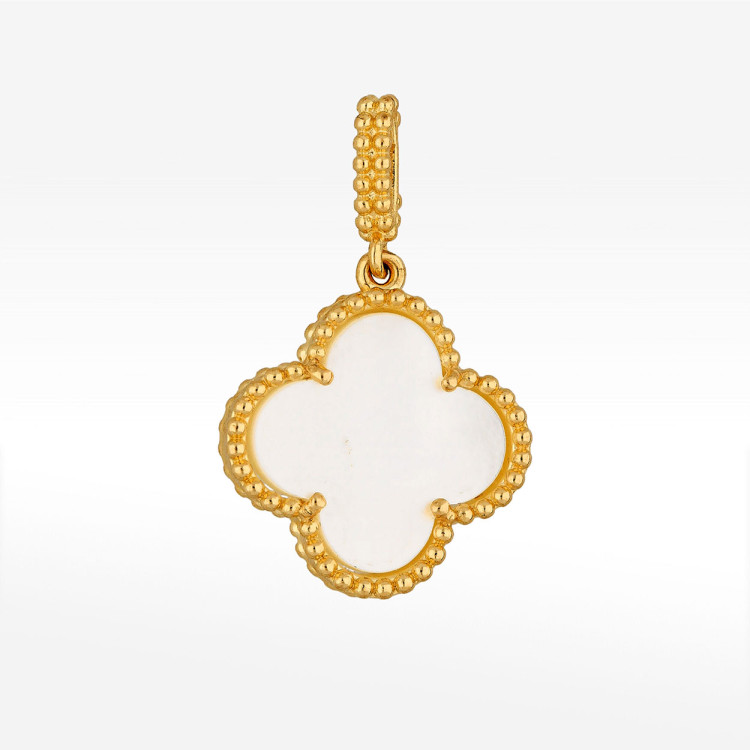 Zawieszka ze złota z masą perłową 14.5mm