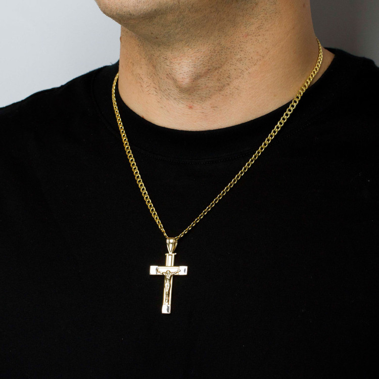 Zawieszka ze złota krzyżyk