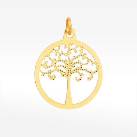 Zawieszka ze złota drzewko szczęścia
