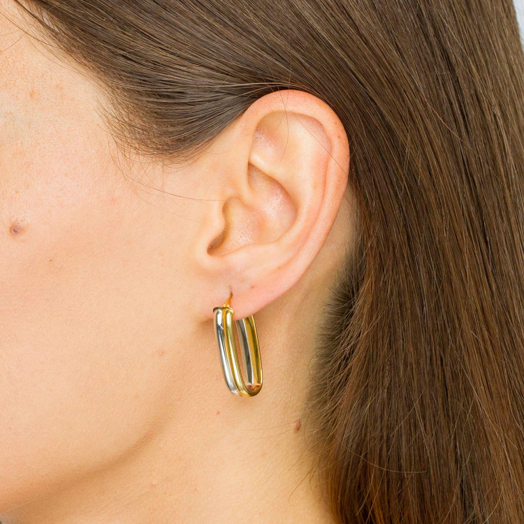 Kolczyki ze złota koła