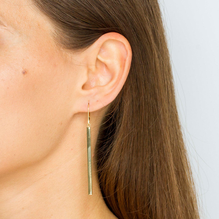 Kolczyki ze złota wiszące