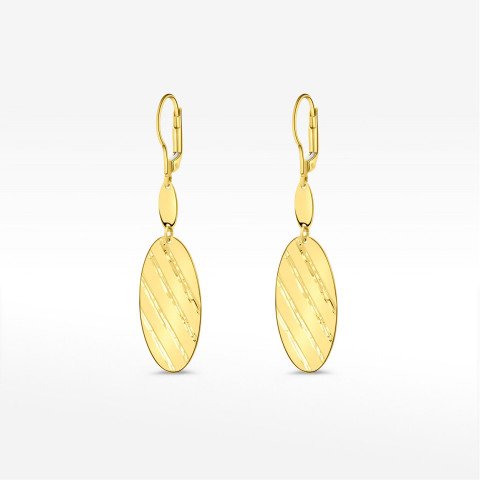 Kolczyki ze złota wiszące