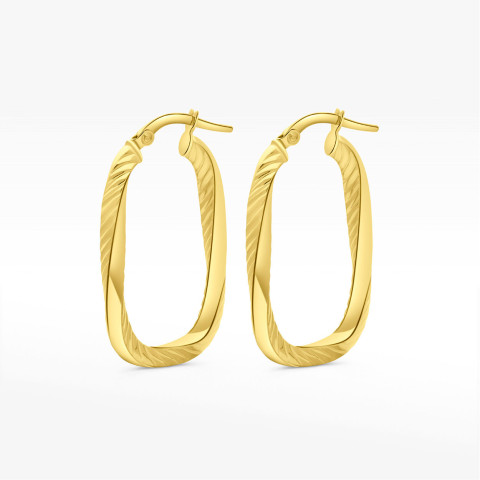 Kolczyki ze złota koła