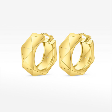 Kolczyki ze złota 2.3cm koła