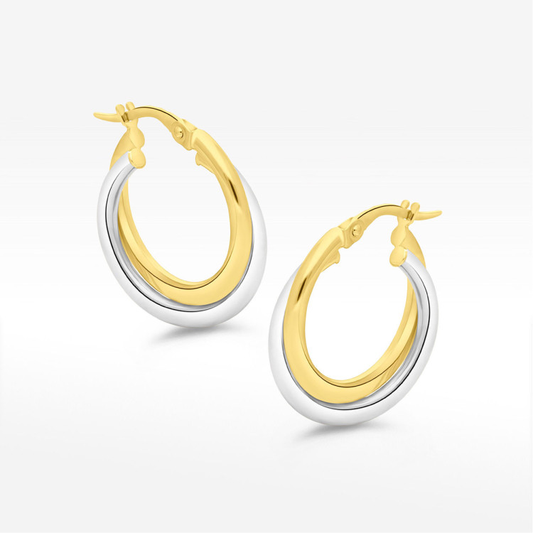 Kolczyki ze złota 1.9cm koła