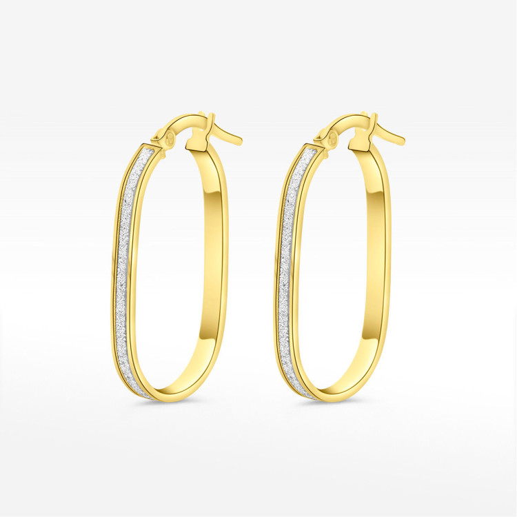 Kolczyki ze złota koła