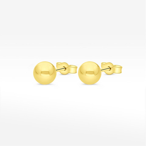Kolczyki ze złota kulki