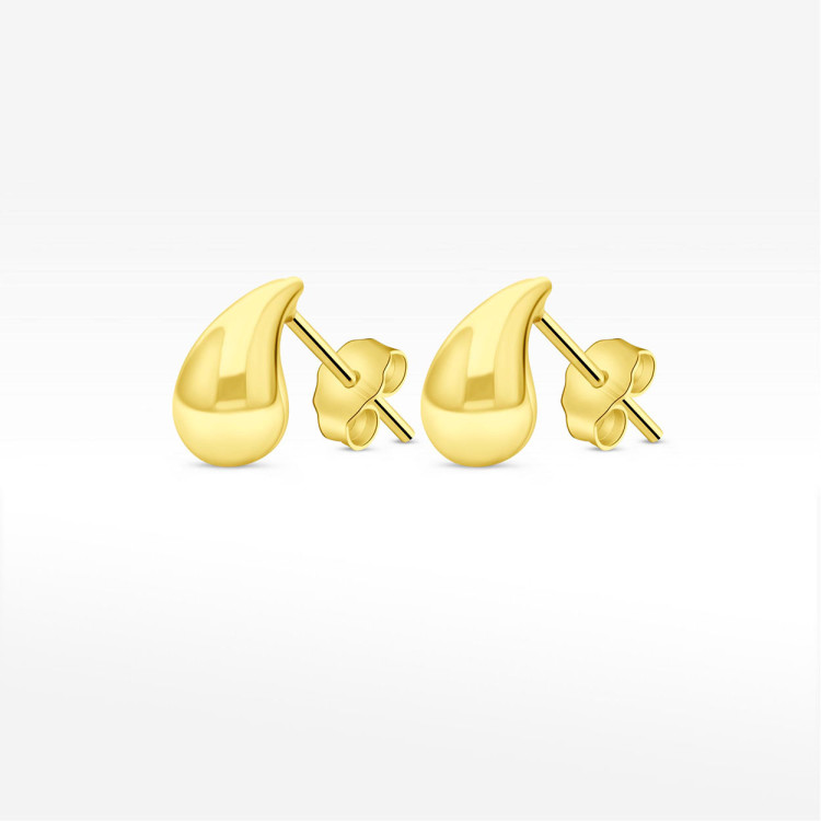 Kolczyki ze złota łezki