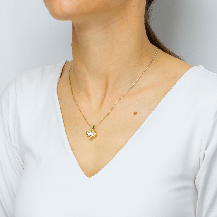 Zawieszka ze złota serce