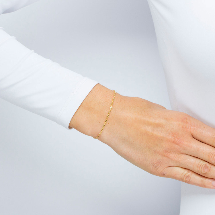 Bransoletka ze złota