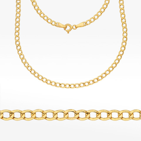 Łańcuszek ze złota pancerka